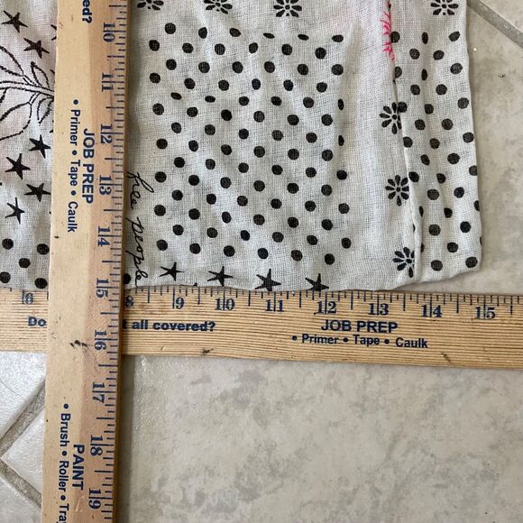 Free People Reusable Tote Crossbody Shoulder Bag Gauze Knit Boho Shopping Bag - Picture 9 of 9